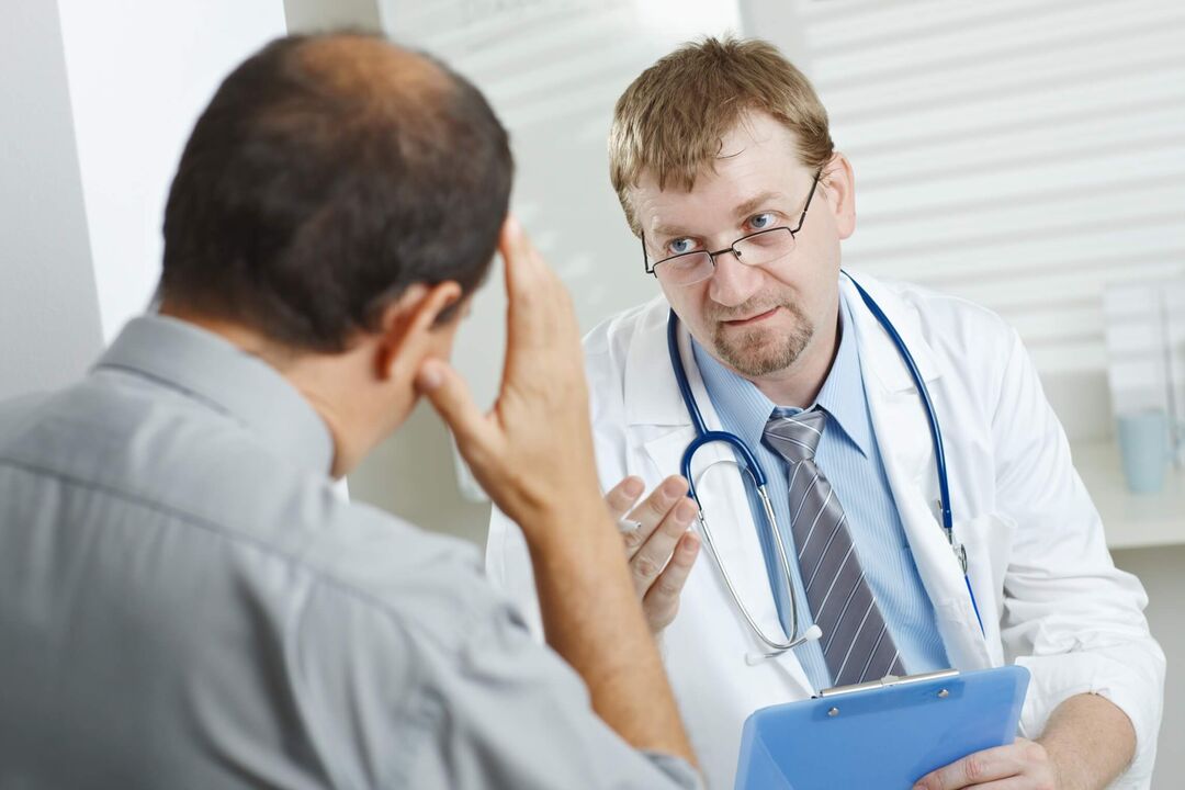 ārsta iecelšana bakteriāla prostatīta gadījumā